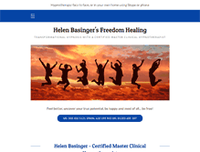 Tablet Screenshot of helenbasinger.com